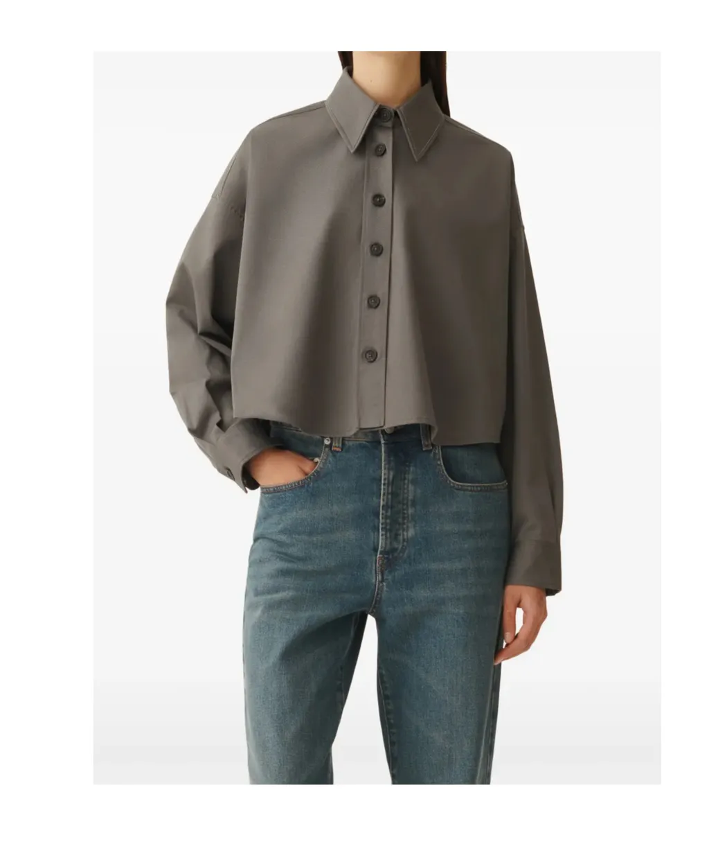 Cropped Casual Jacket