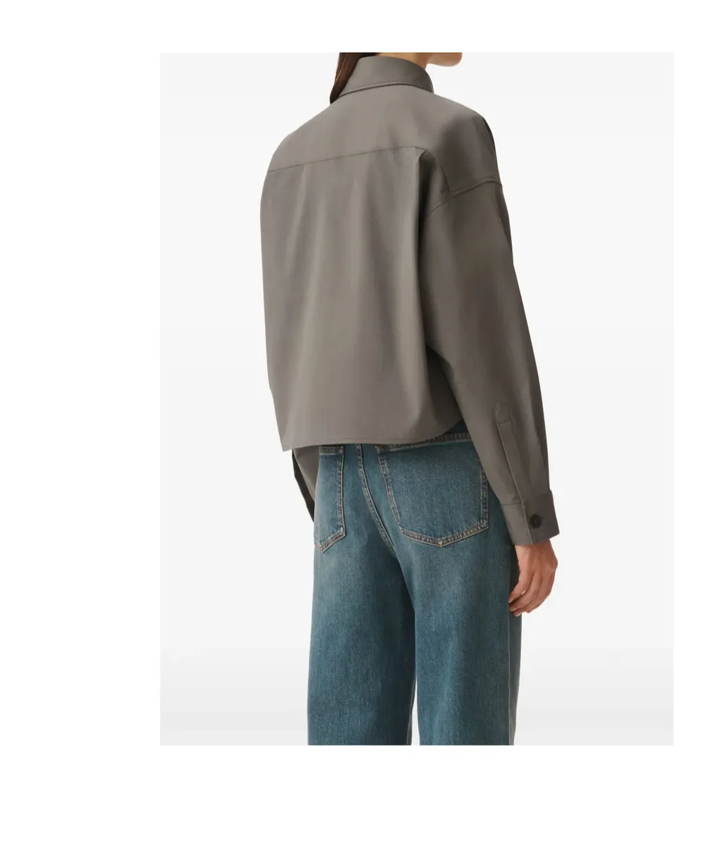 Cropped Casual Jacket