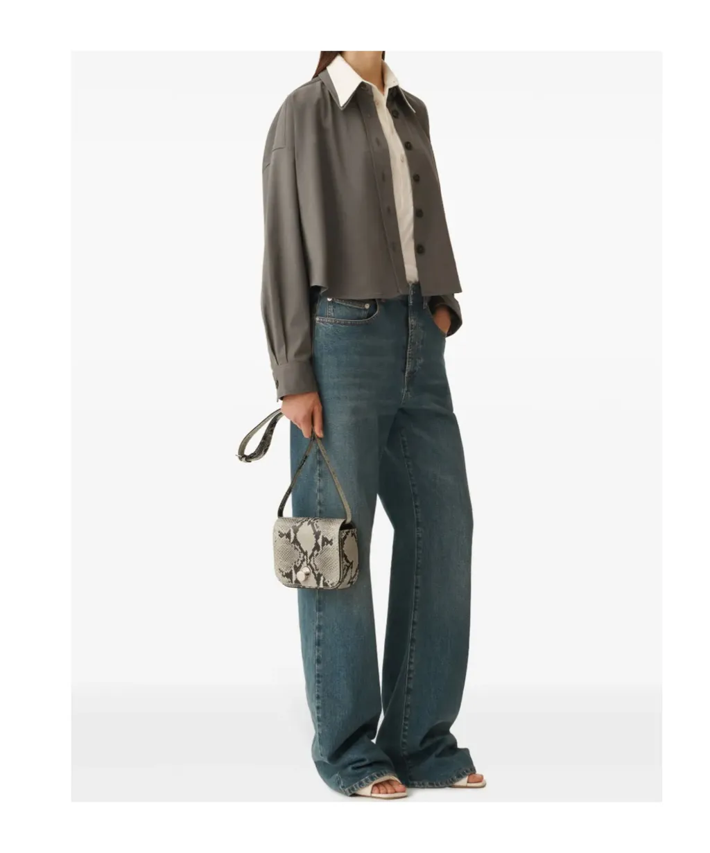 Cropped Casual Jacket