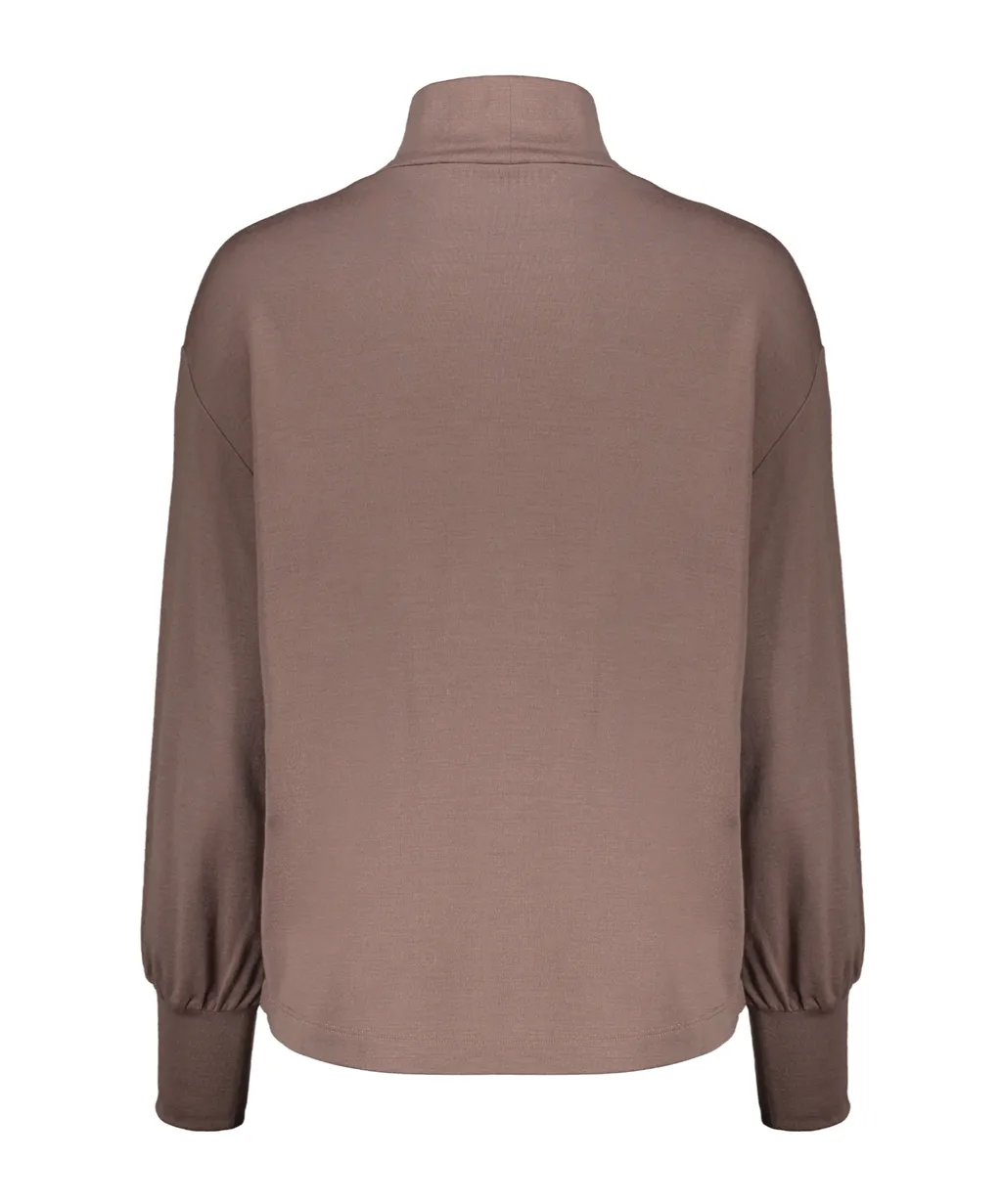 Wool High-Neck Sweater