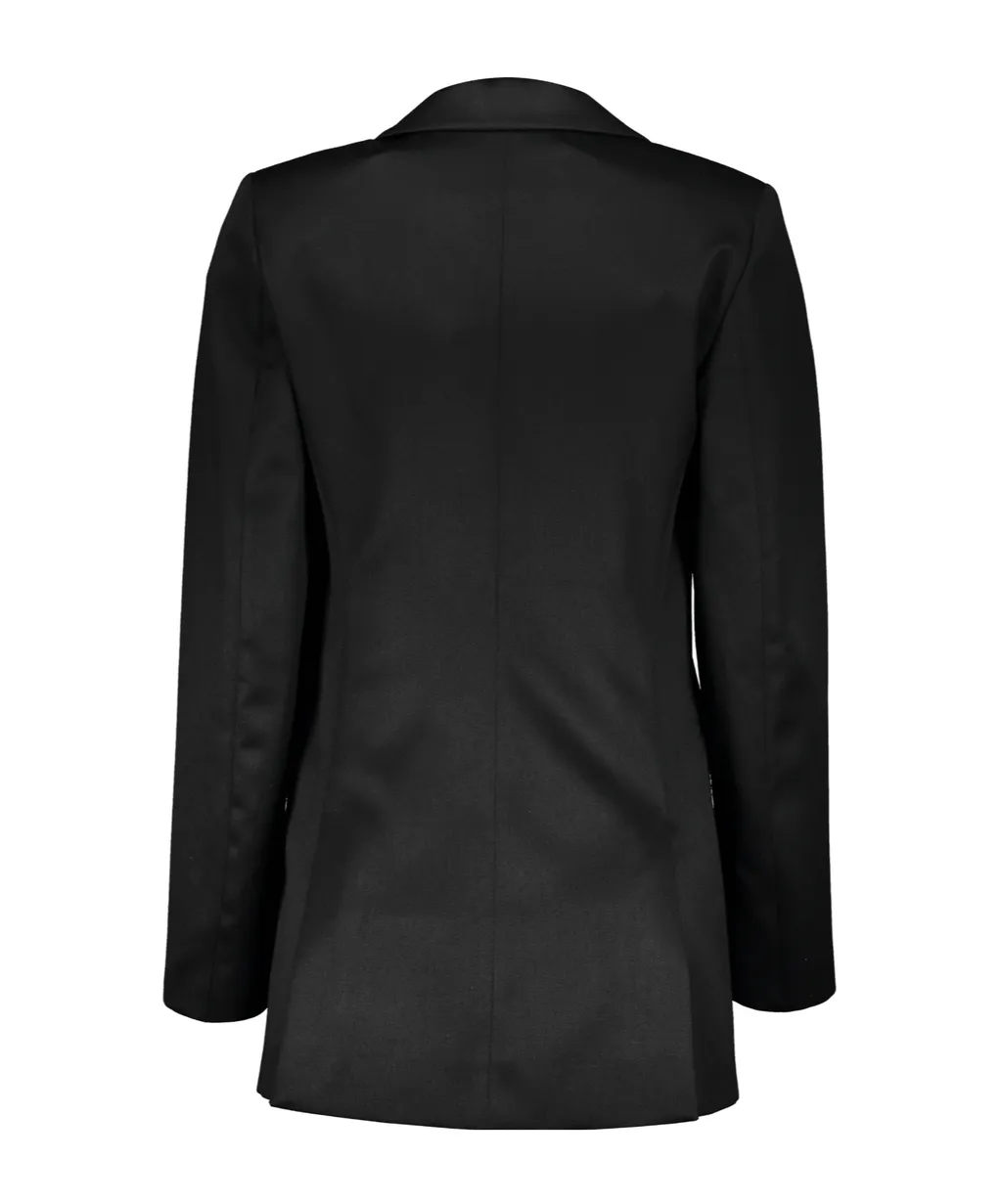 Single-Breasted Long Sleeve Suit Jacket