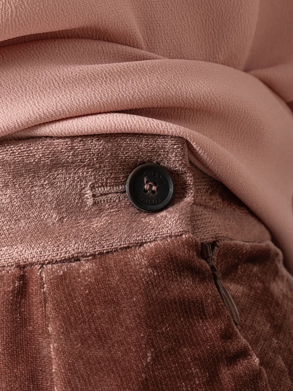 Waist Side Button Casual Pants