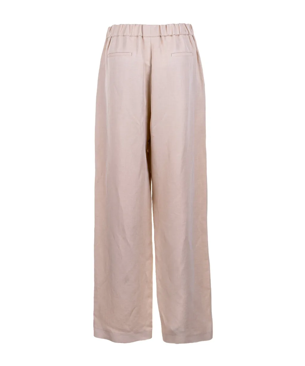 Elastic Waist Casual Pants