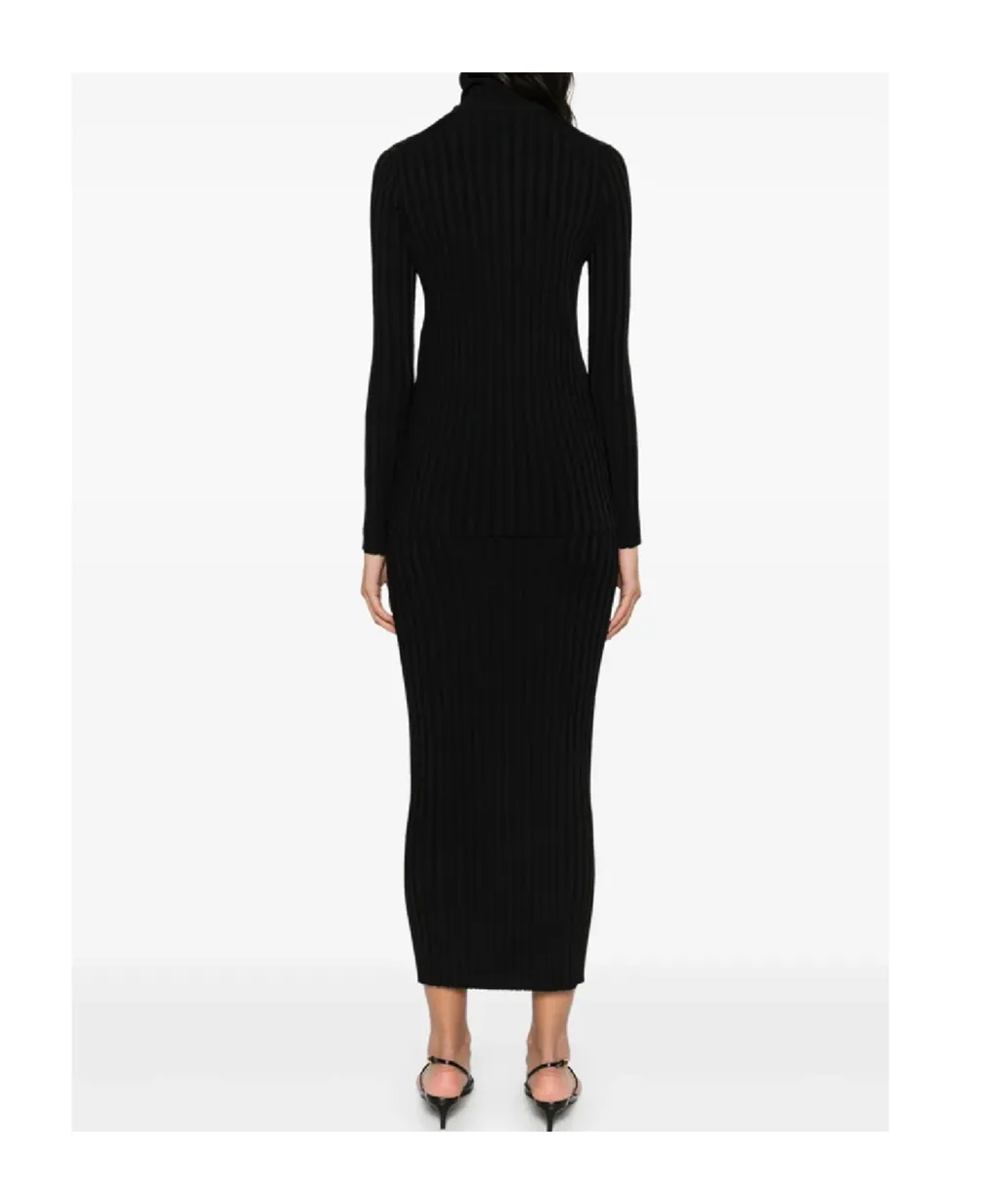 Ribbed-Knit Cardigan