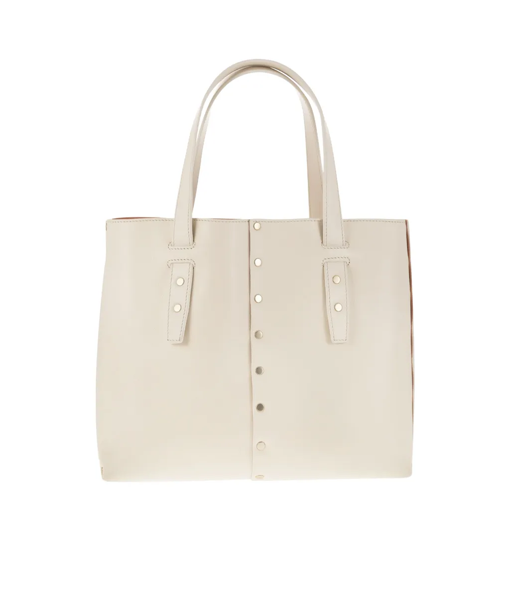 Stud Embellished Mini Tote Bag