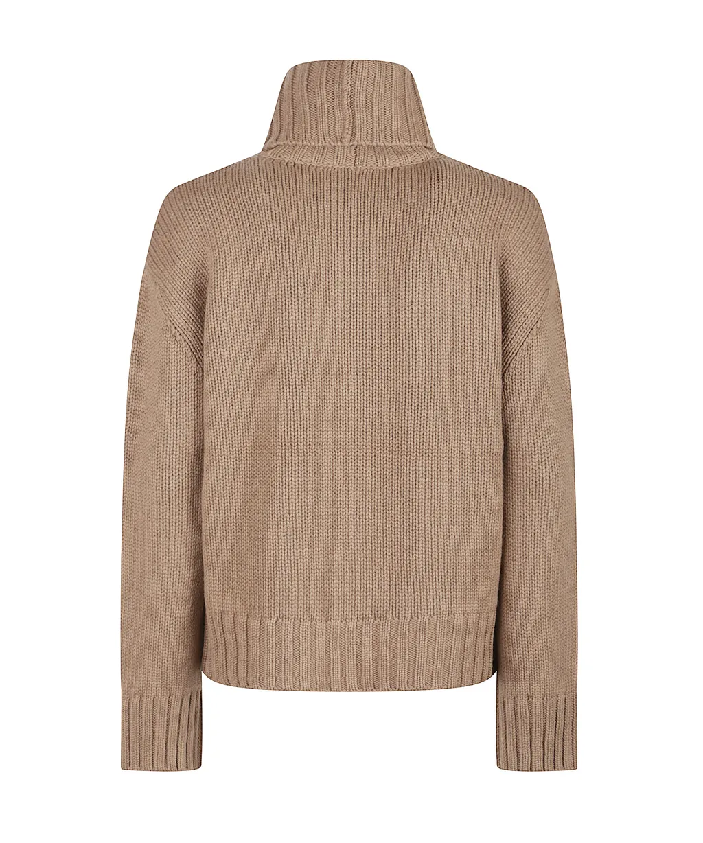 Turtle Neck Knitted Jumper