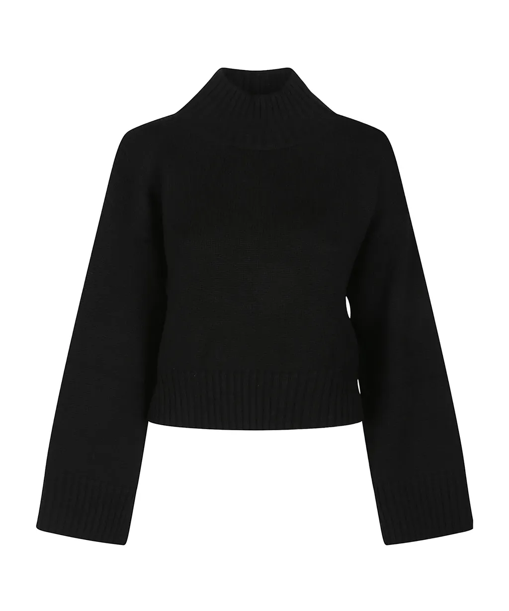 Turtle Neck Knitted Jumper