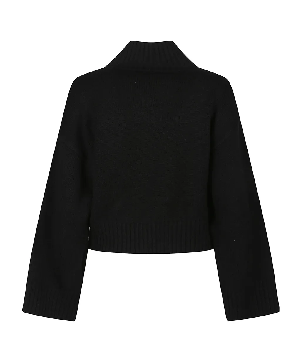 Turtle Neck Knitted Jumper
