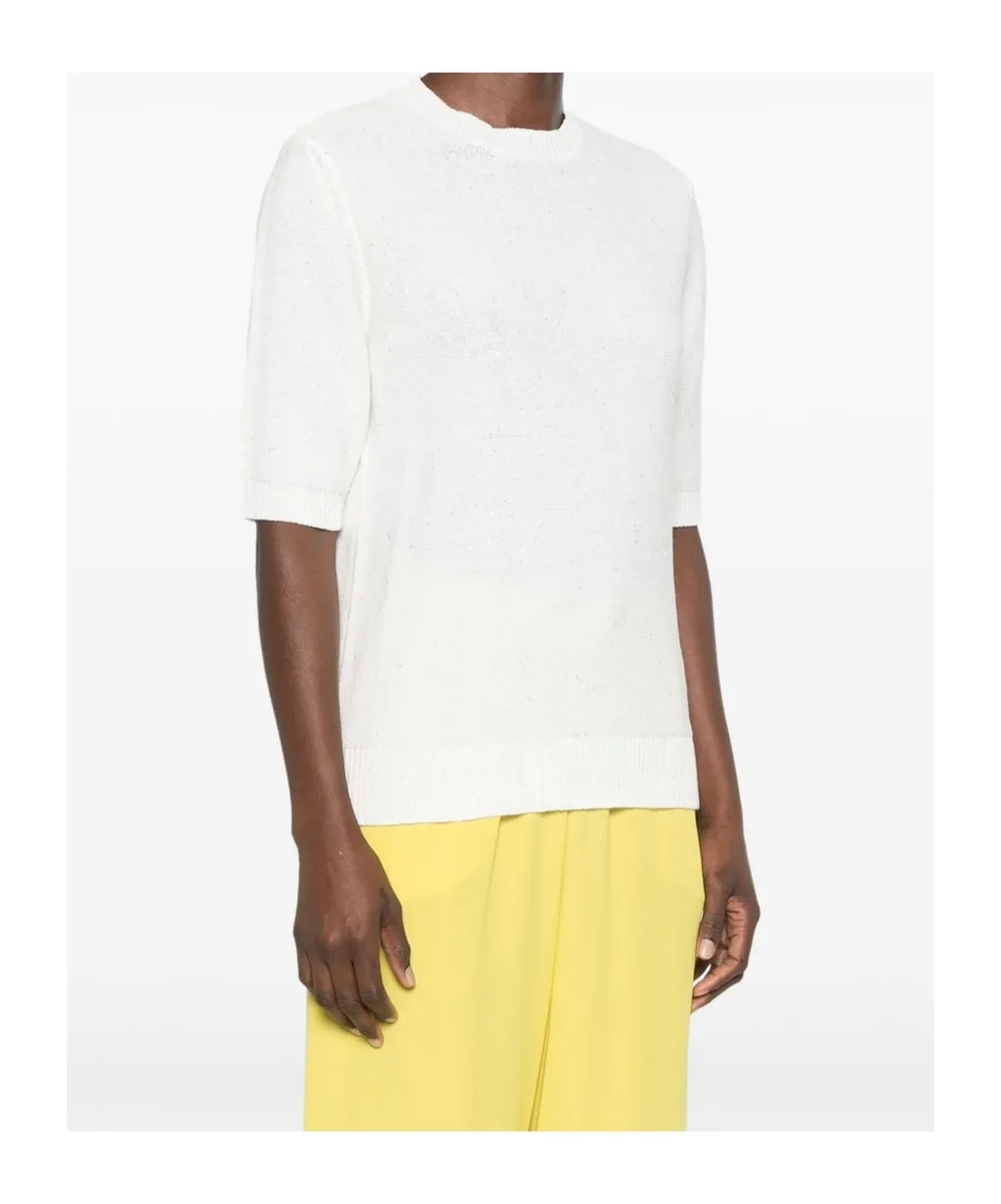Short-Sleeved Sweater