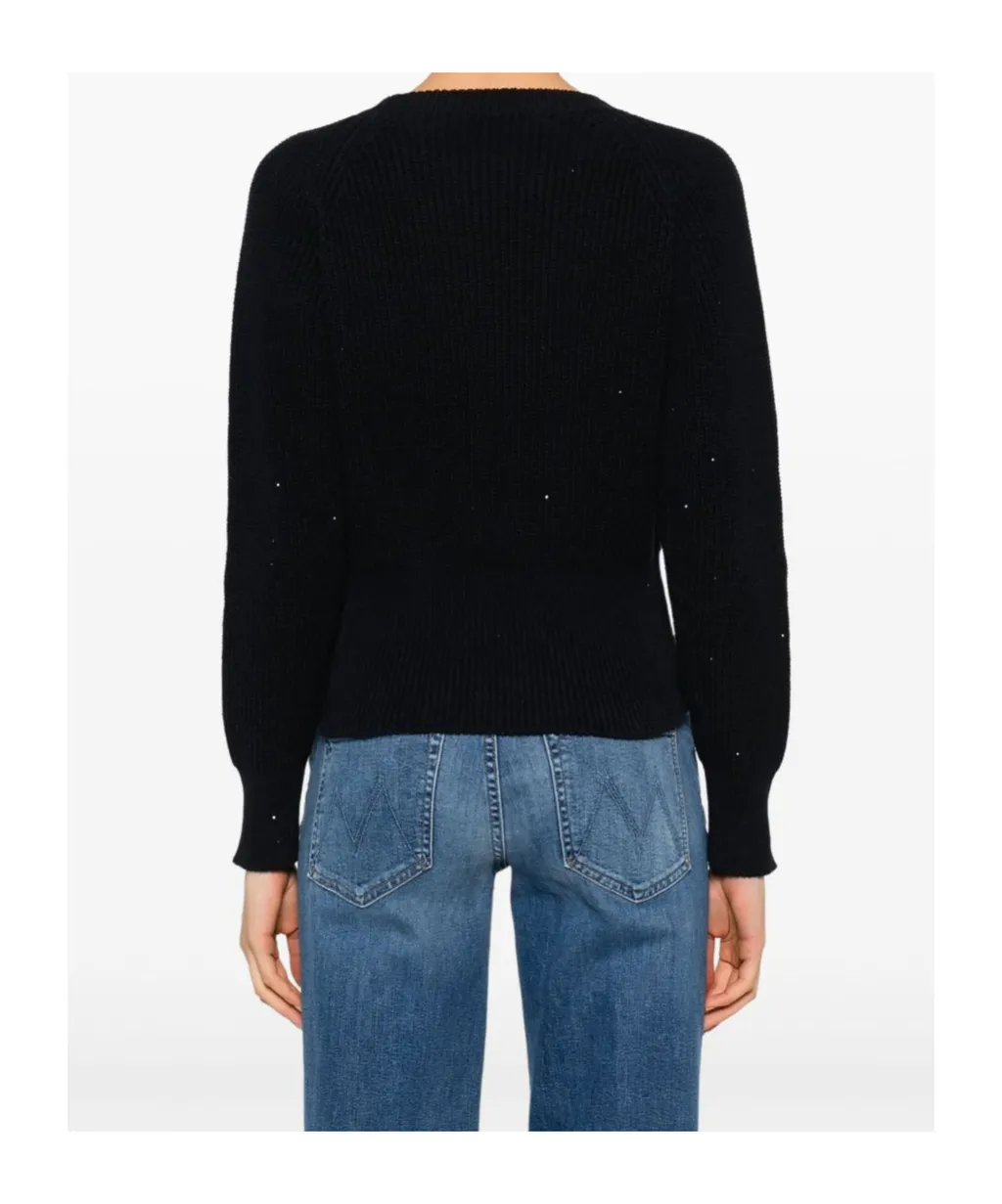 Sequin-Embellished Sweater