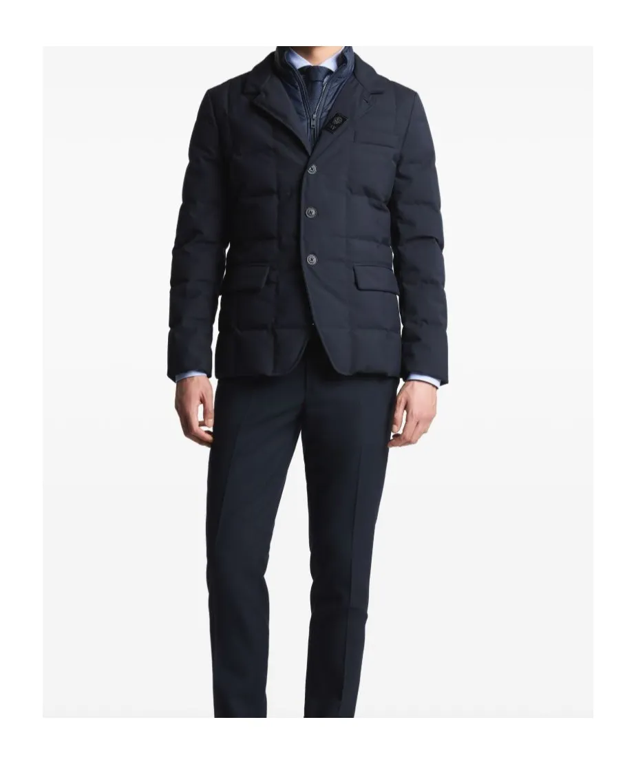 Quilted Button-Up Jacket