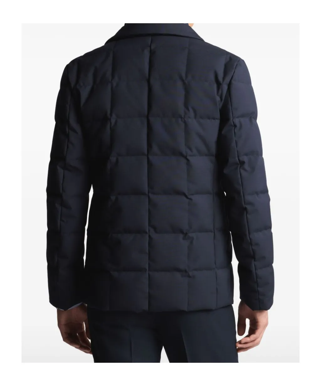 Quilted Button-Up Jacket