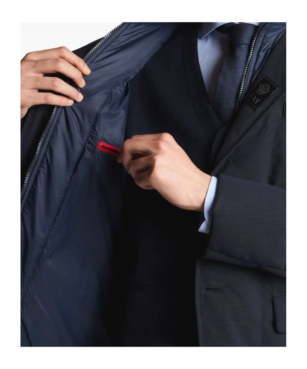 Quilted Button-Up Jacket