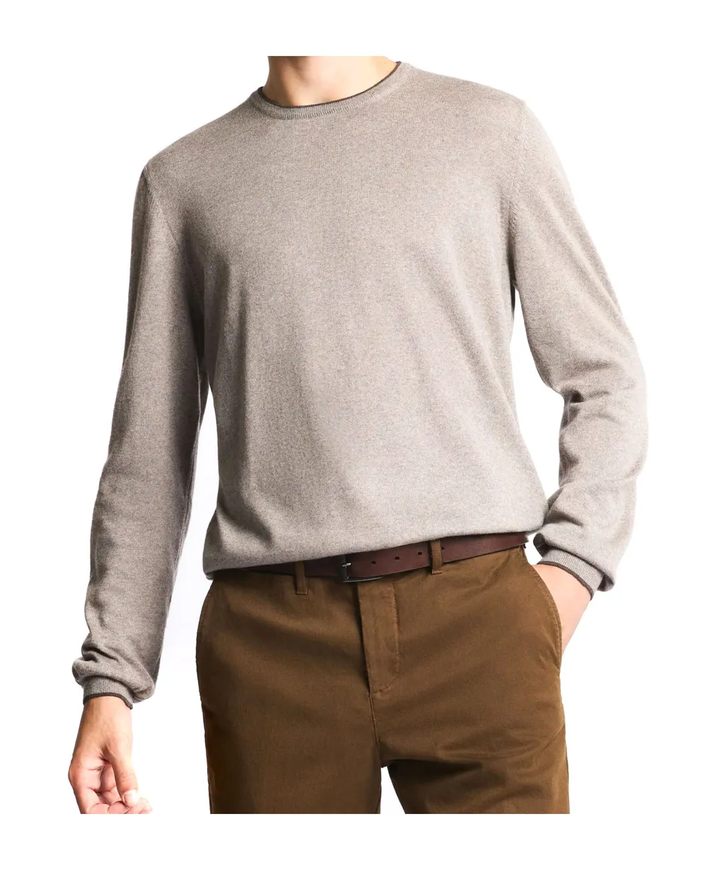 Elbow-Patch Wool Sweater