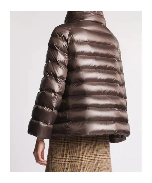 Striped Down Jacket
