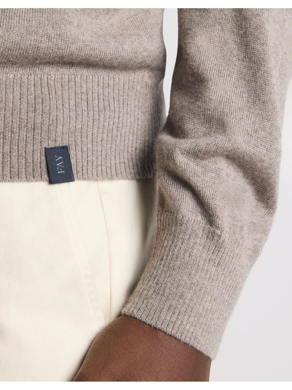 Logo Patch Crew Neck Knitwear