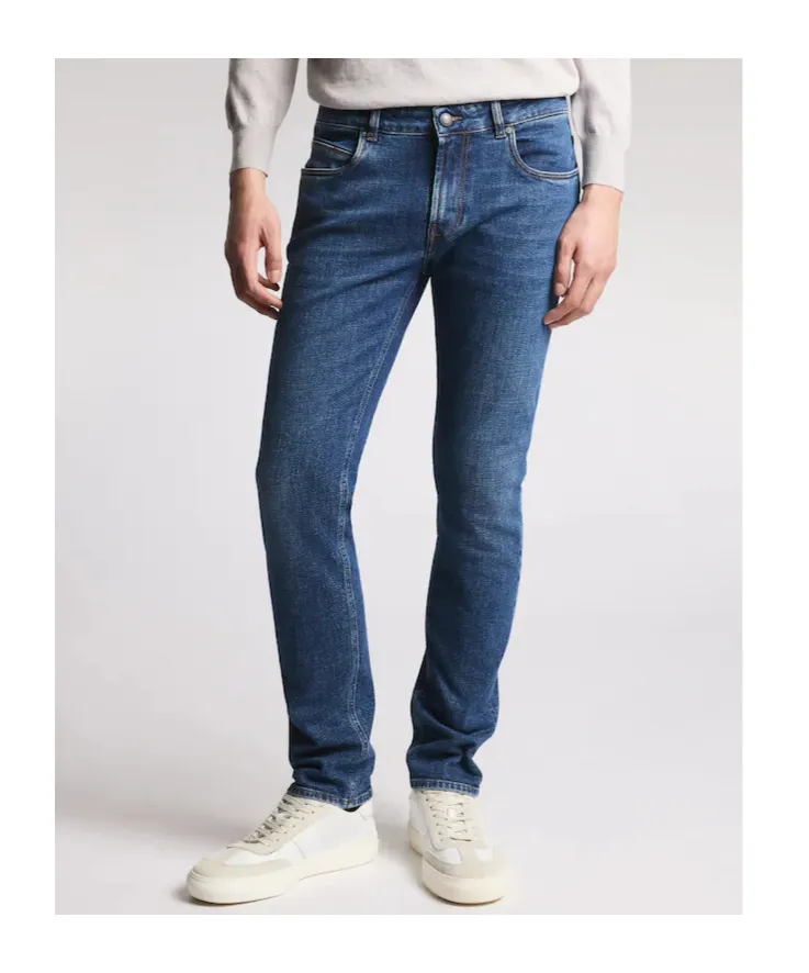 Slim Fit 5-Pocket Jeans