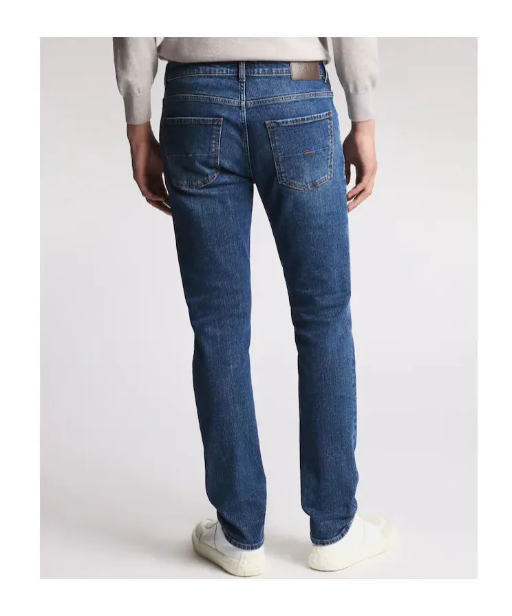 Slim Fit 5-Pocket Jeans