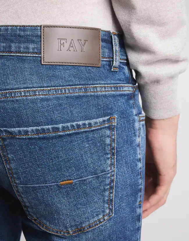 Slim Fit 5-Pocket Jeans
