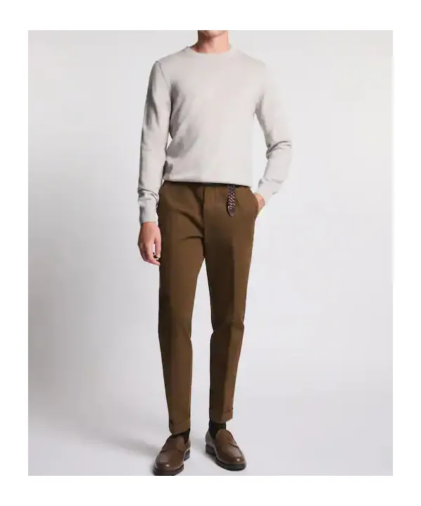 Round Neck Wool Jumper