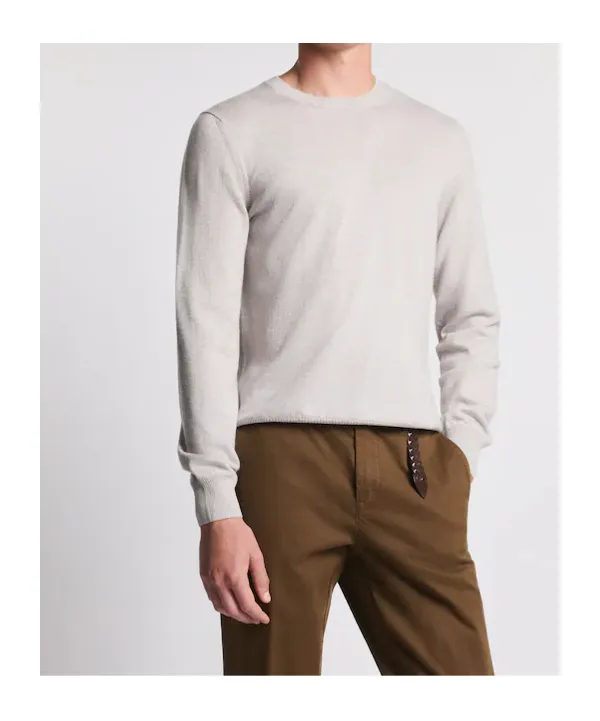 Round Neck Wool Jumper