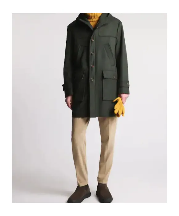 Hooded Toggle Coat