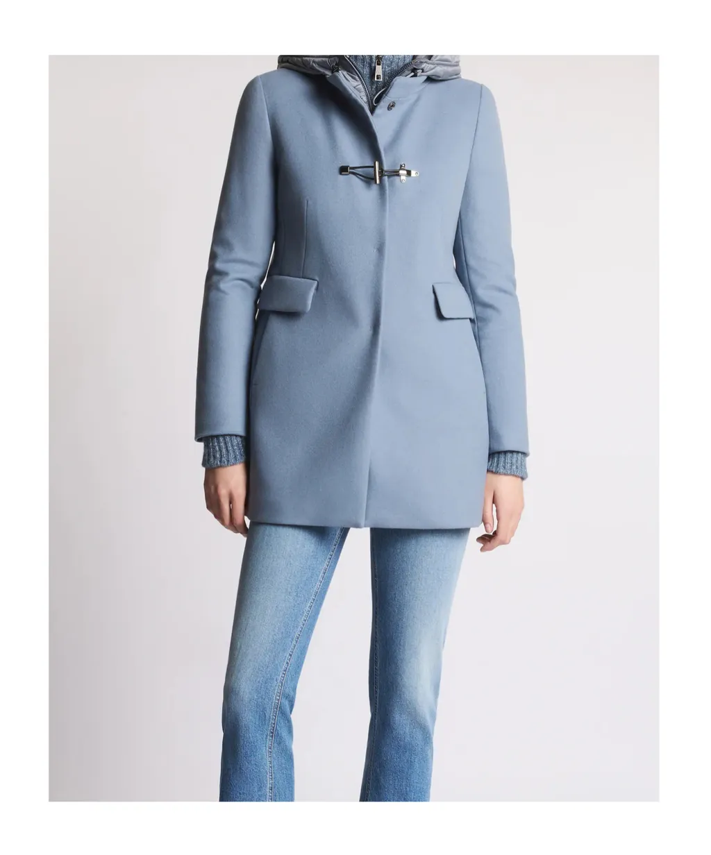 Toggle Wool-Blend Coat