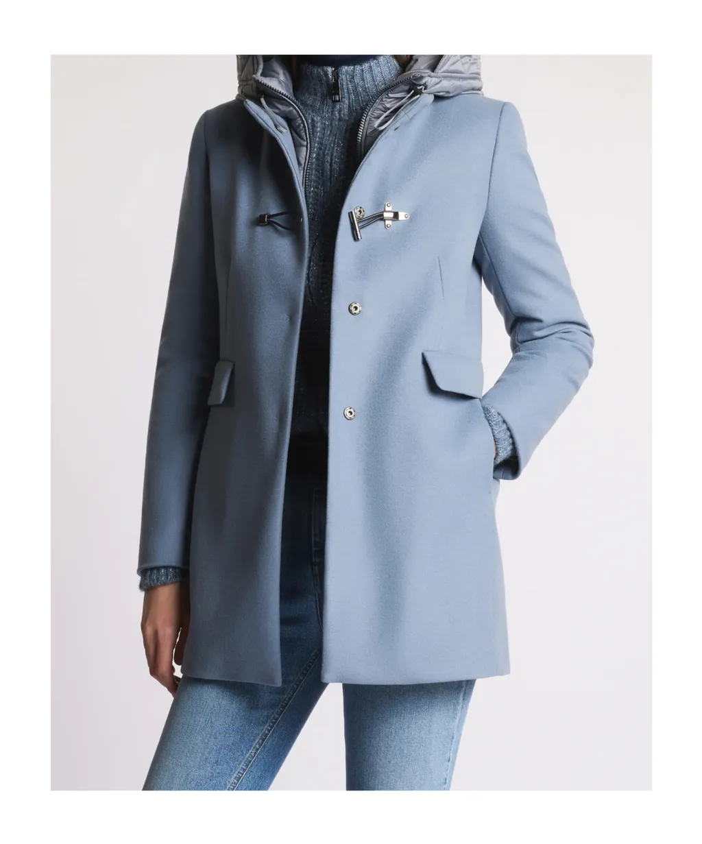 Toggle Wool-Blend Coat