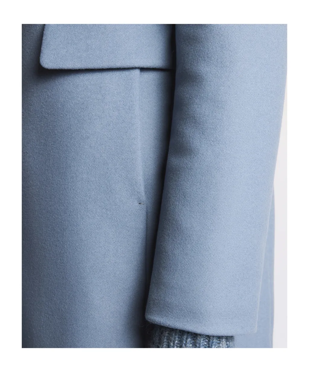 Toggle Wool-Blend Coat