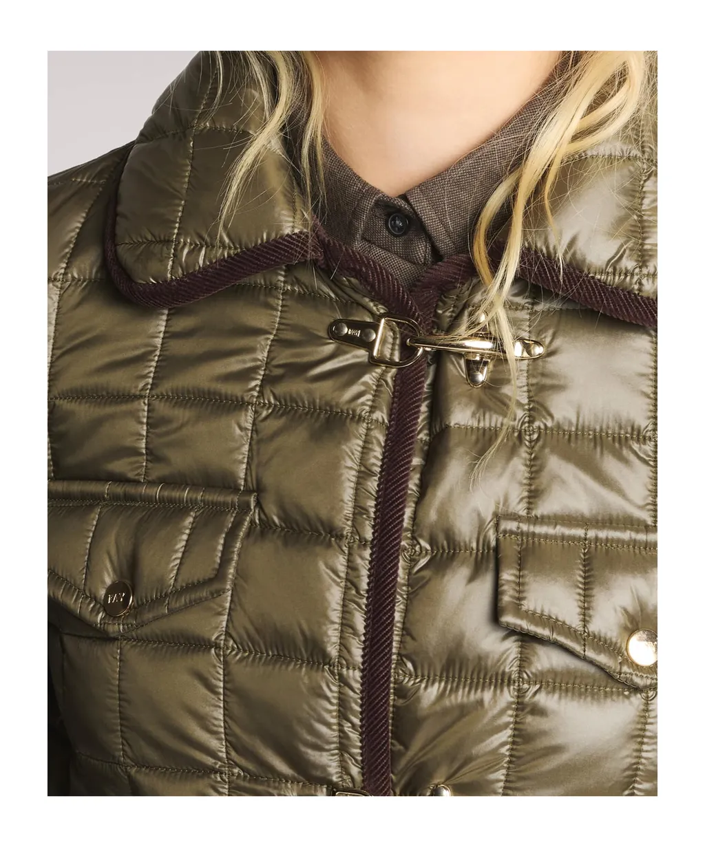 3 Ganci Quilted Checkered Jacket