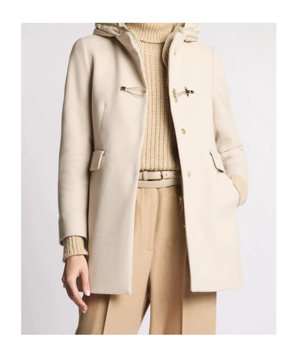 Toggle Wool-Blend Coat