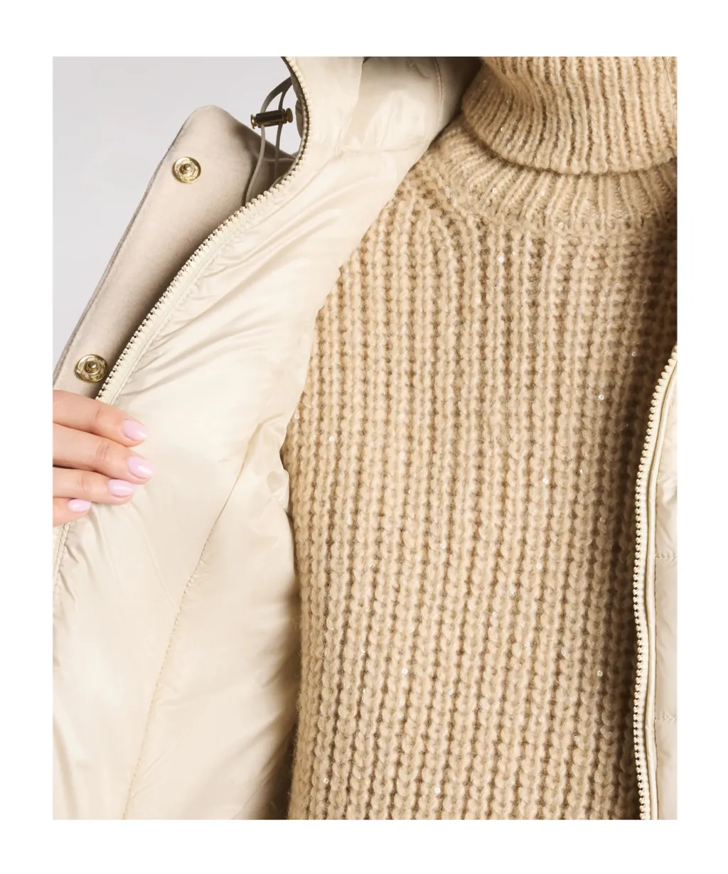 Toggle Wool-Blend Coat