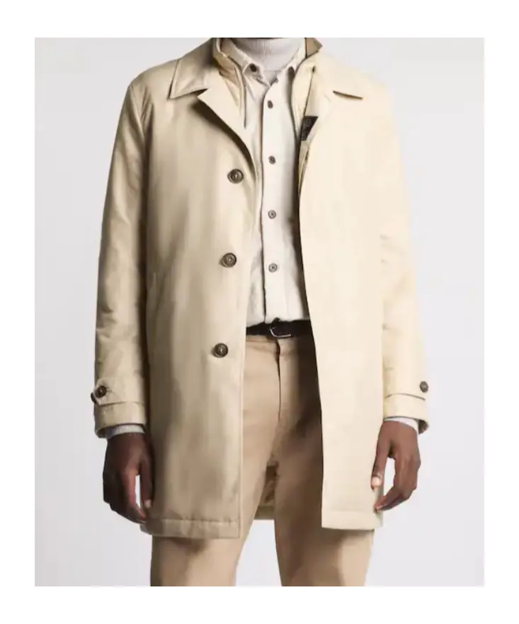 Technical Poplin Raincoat