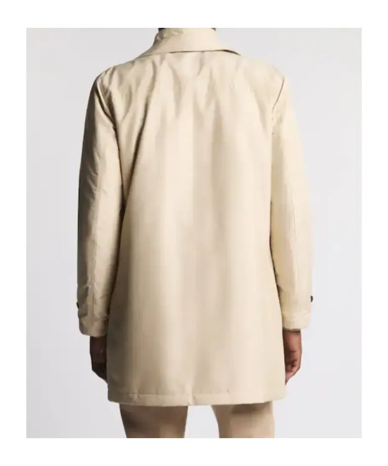 Technical Poplin Raincoat