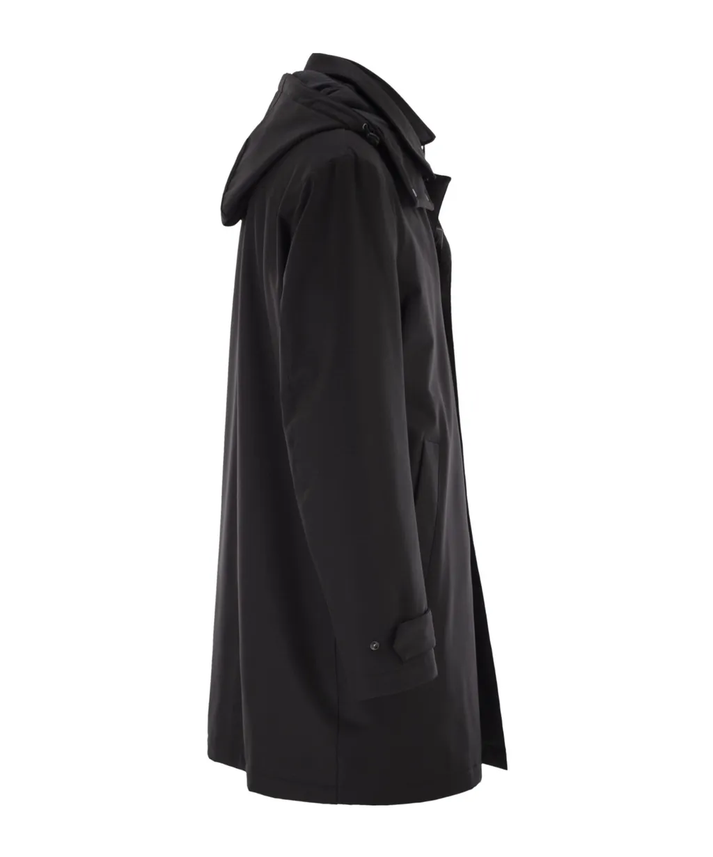 Travel Stretch Jersey Coat