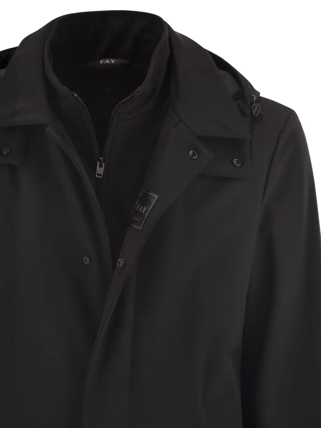 Travel Stretch Jersey Coat