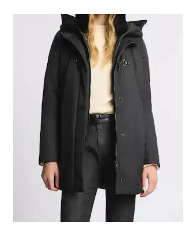 Technical Gabardine Toggle Coat