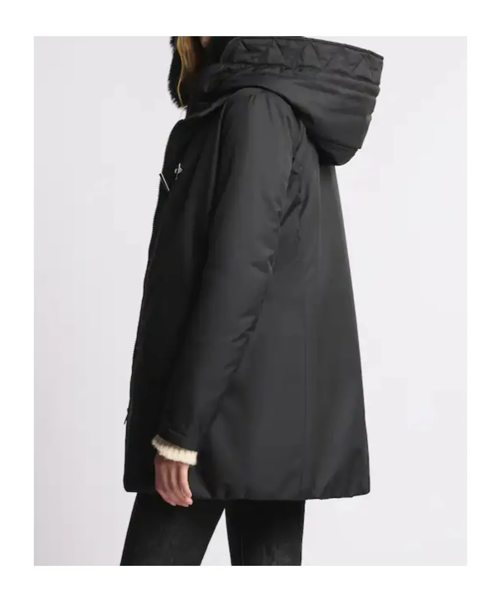 Technical Gabardine Toggle Coat