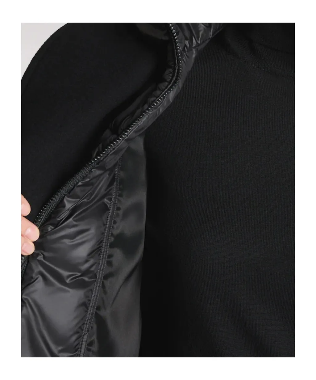 Double Front Hooded Coat