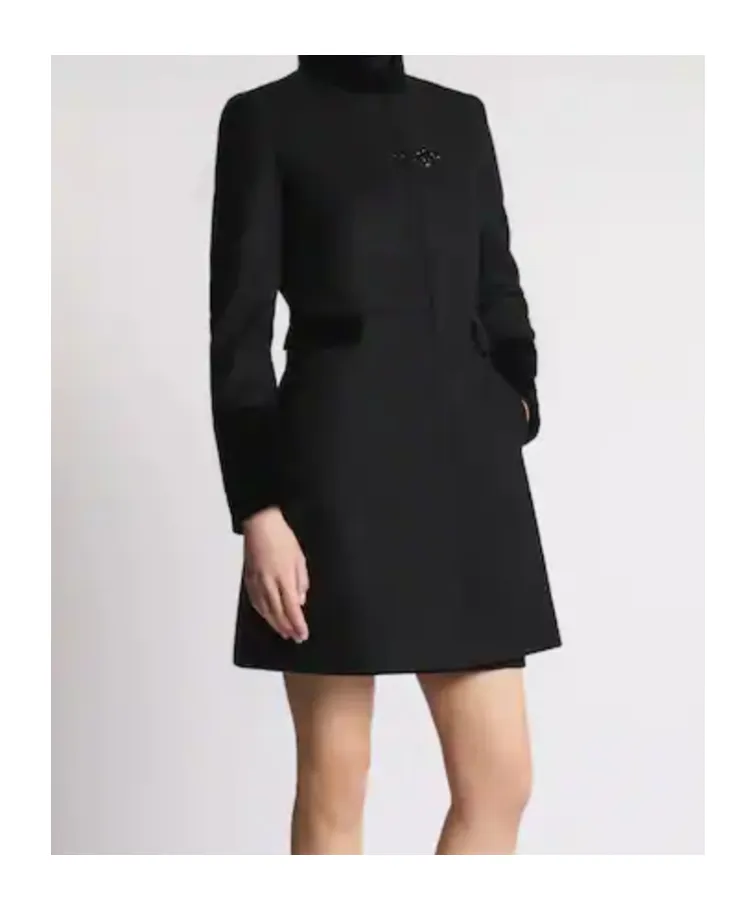 Virginia Hook-Closure Coat