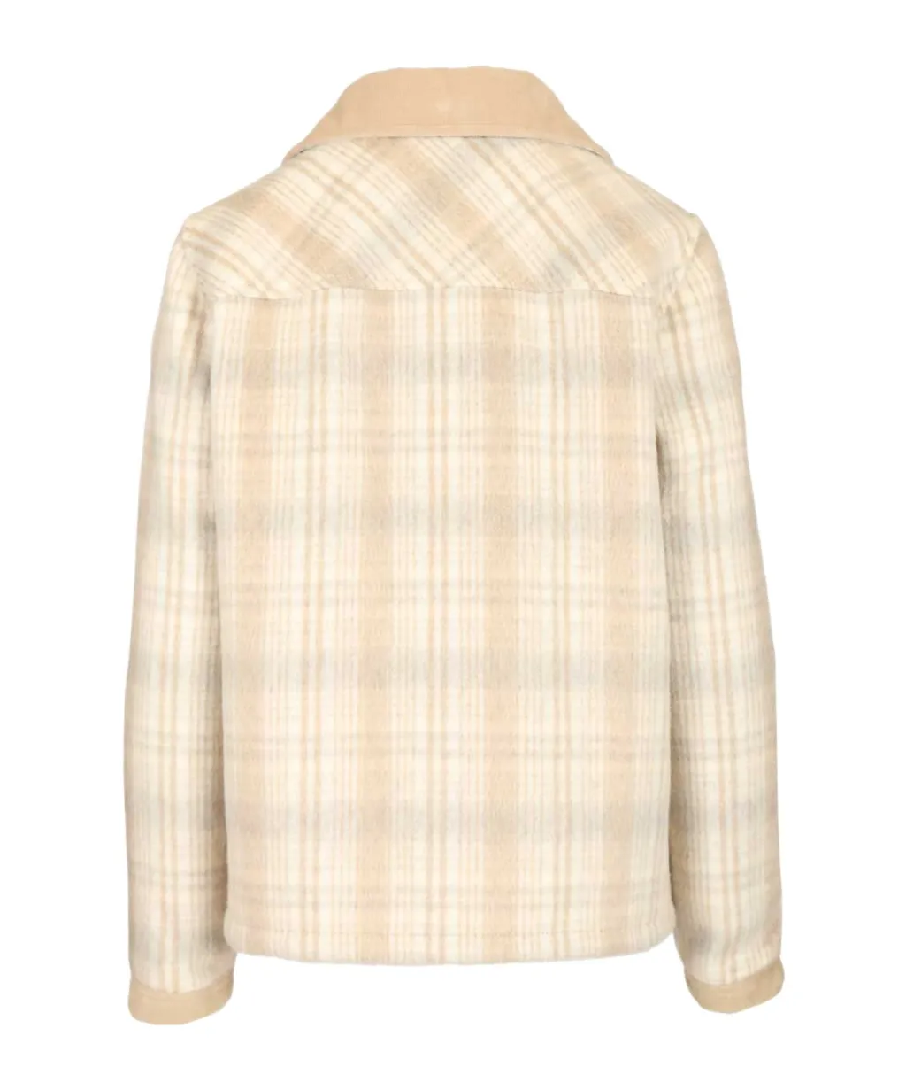 Tartan Quilted Short Coat