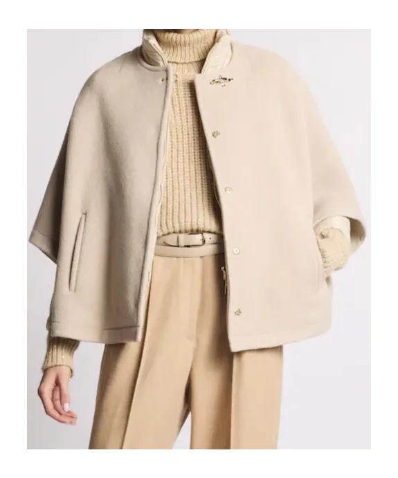 3-In-1 Double-Sided Cape Coat