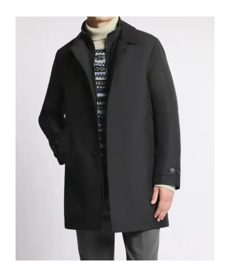 Technical Poplin Raincoat