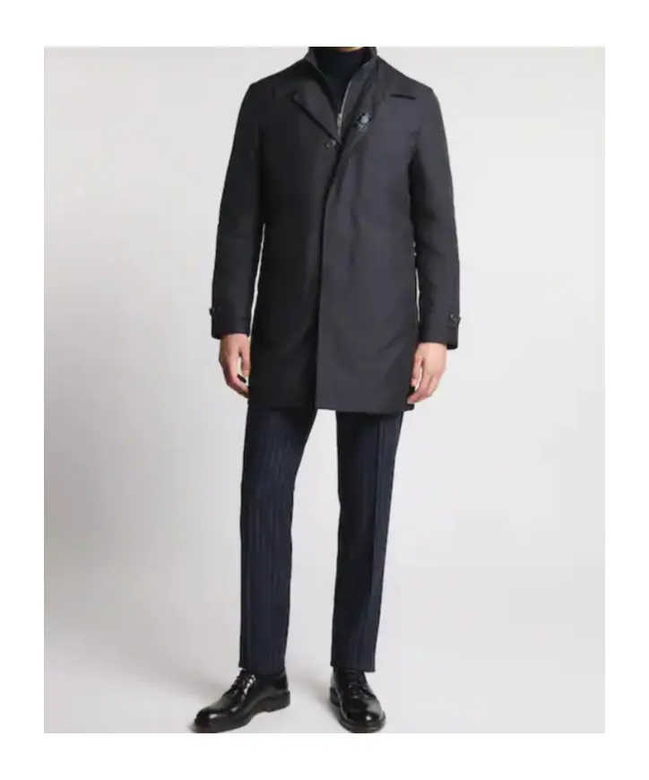 Technical Poplin Raincoat