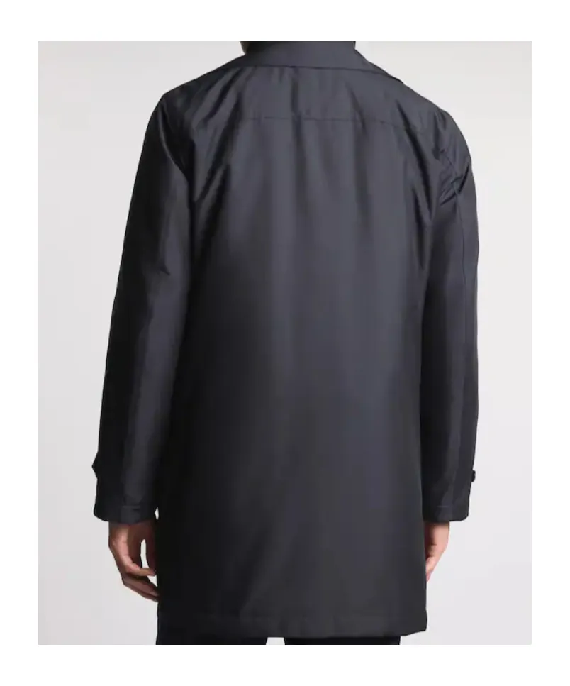 Technical Poplin Raincoat