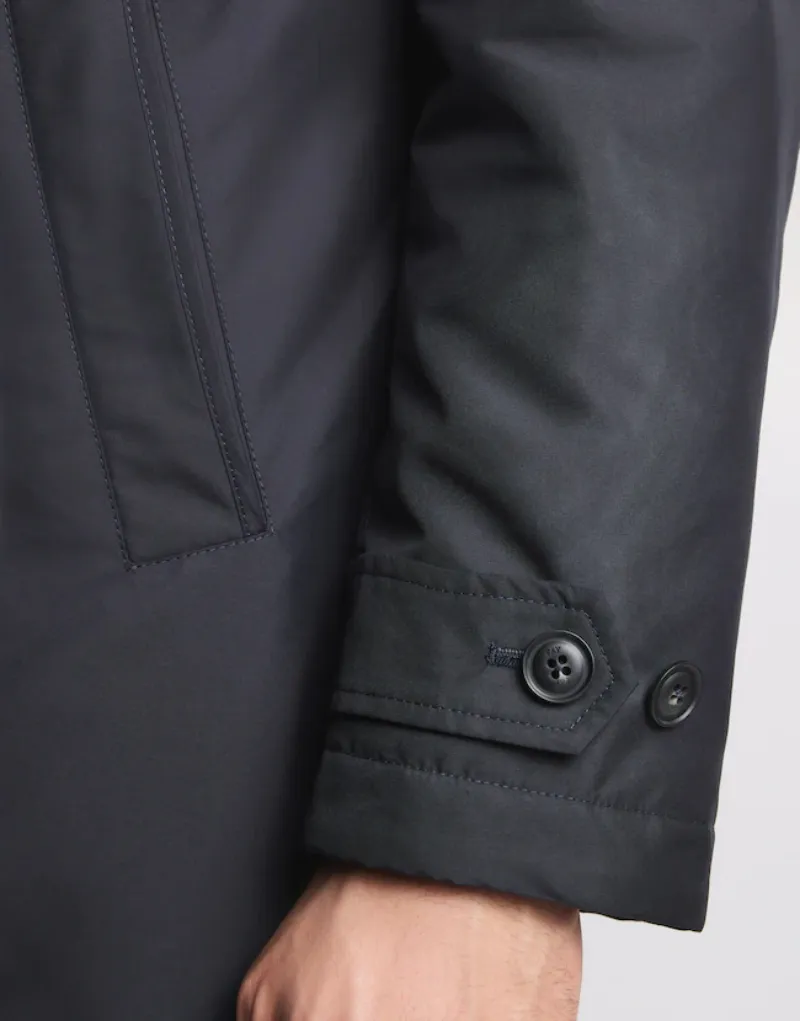 Technical Poplin Raincoat