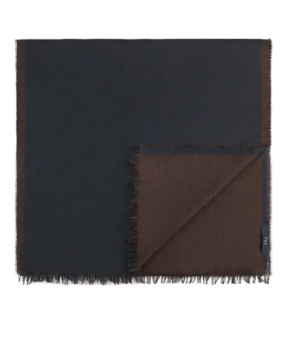 Double-Face Fringed Scarf