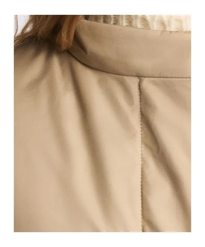 Technical Gabardine Toggle Coat