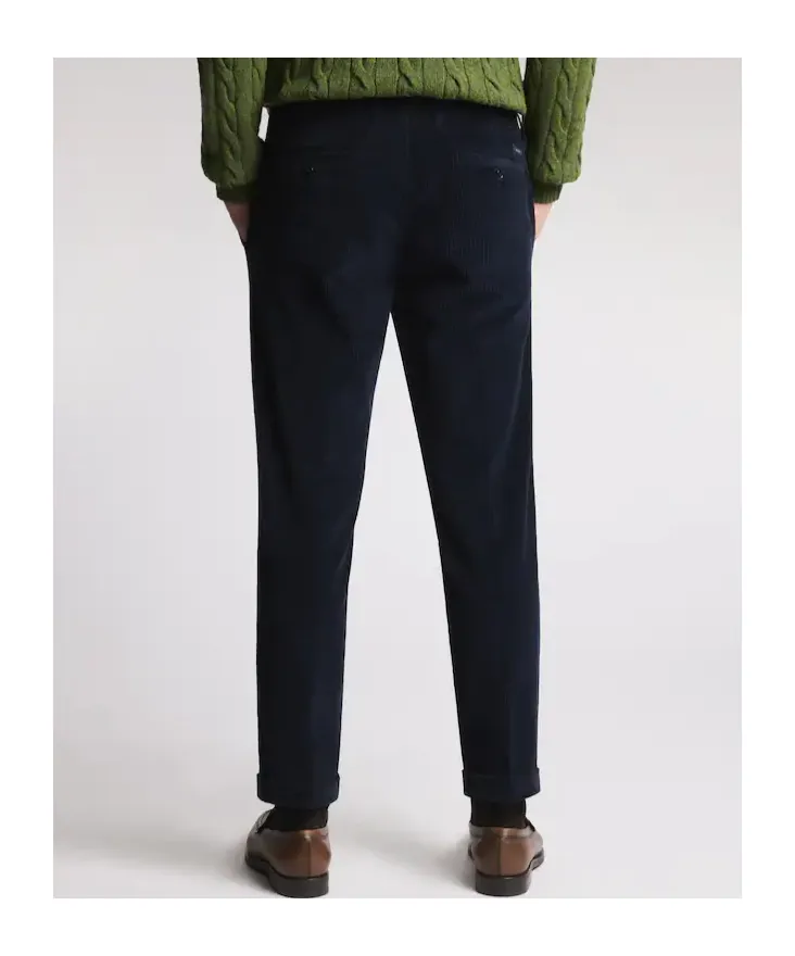 Slim Pants In Velvet