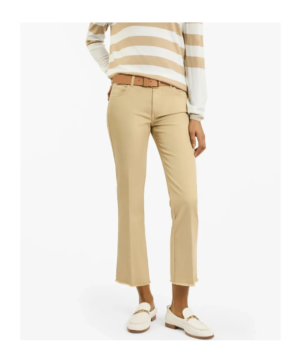 Slim Fit Cotton Drill Jeans